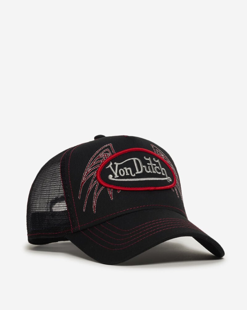 Von Dutch Crypt Trucker Hat VDHH0057-BLACK Black 1