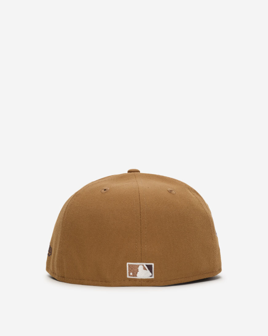 Shop New Era 59Fifty New York Mets Light Bronze Fitted Hat