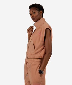 Nylon Fleece Polar Vest