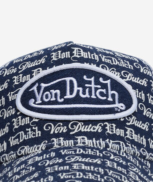 News Print Trucker Hat