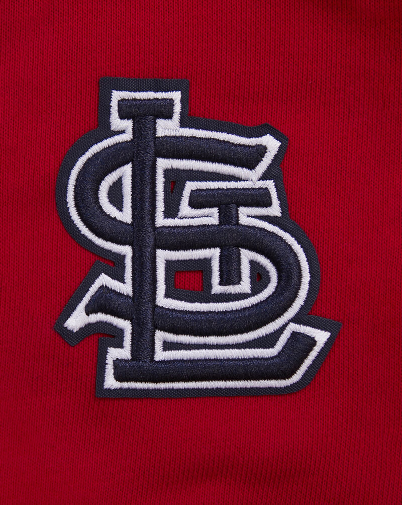 PRO STANDARD St. Louis Cardinals  Classic Fleece Hoodie Dress LSCB35219-RED Red 4