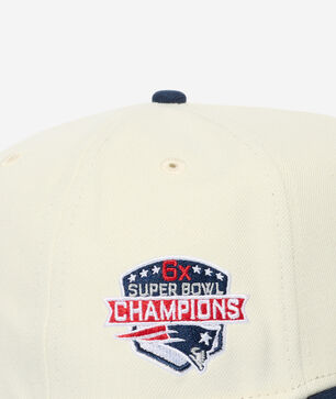 9Fifty New England Patriots Curve A-Frame Snapback Hat