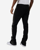 WAIMEA Metallic Studded Stacked Jeans M8511D-BLK Black 2