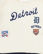 Big Girls' Detroit Tigers Retro Classic Rib Fleece Crewneck