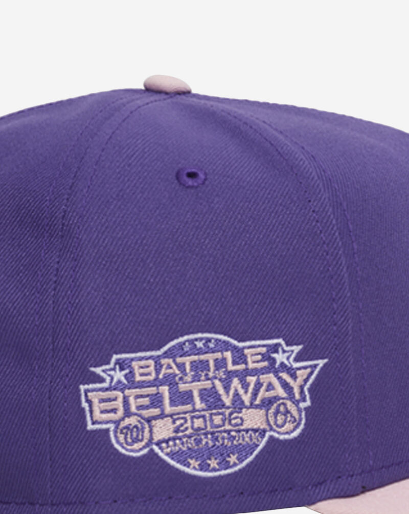 New Era 9Fifty Washington Nationals A-Frame Snapback Hat 71011811 Purple 2