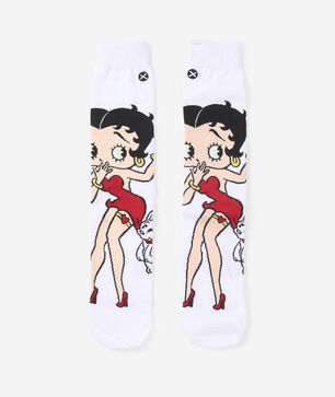 Betty and Pudgy Crew Socks (L)