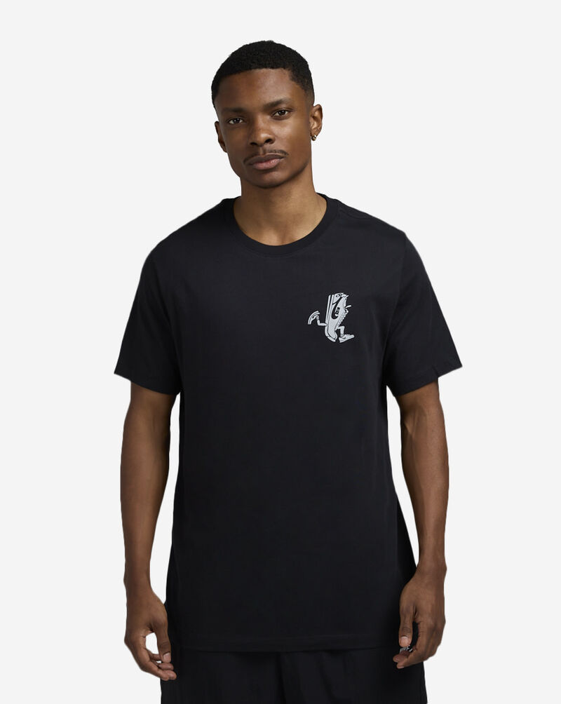 Nike Club Run Shoe T-Shirt HJ0572-010 Black 1