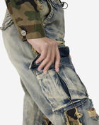 Smoke Rise High-Rise Denim Camo Pants AP24102SN-FLO Camo 3