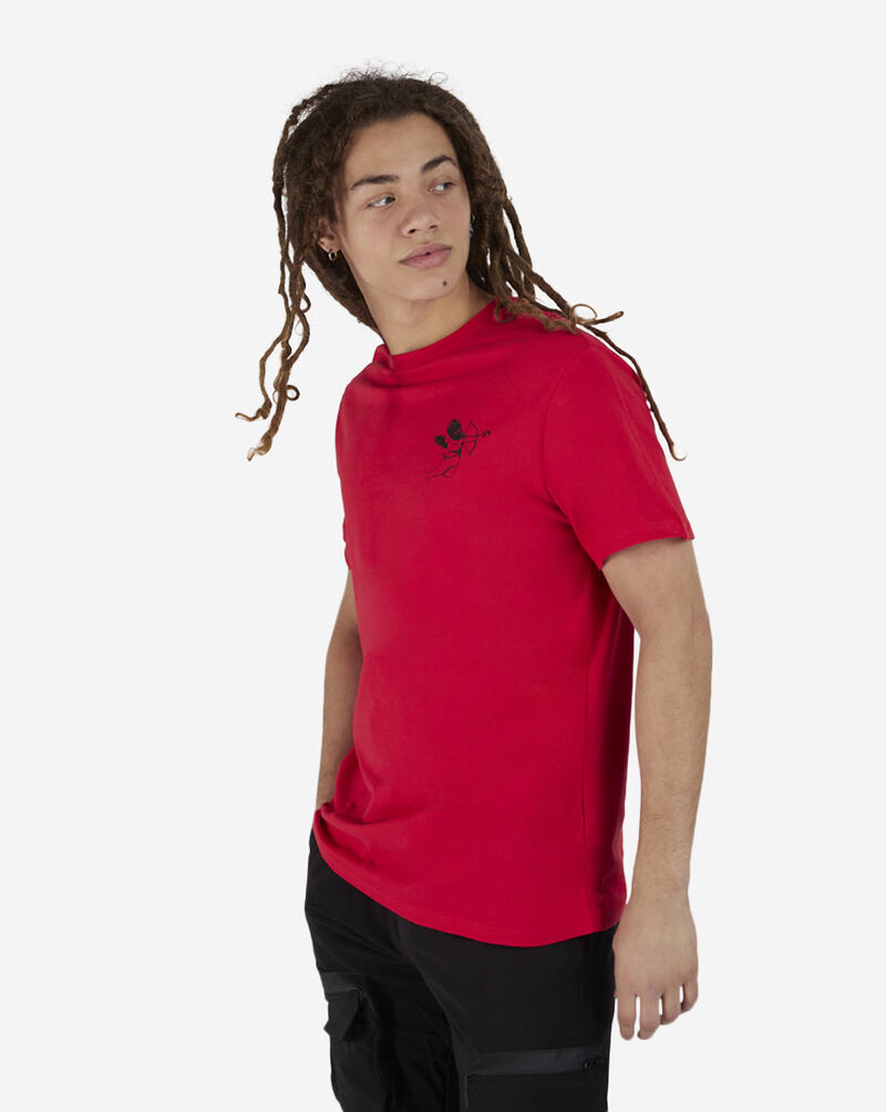 Graphic Tees Cupid Ski Mask Tee MTUS035 Red 2