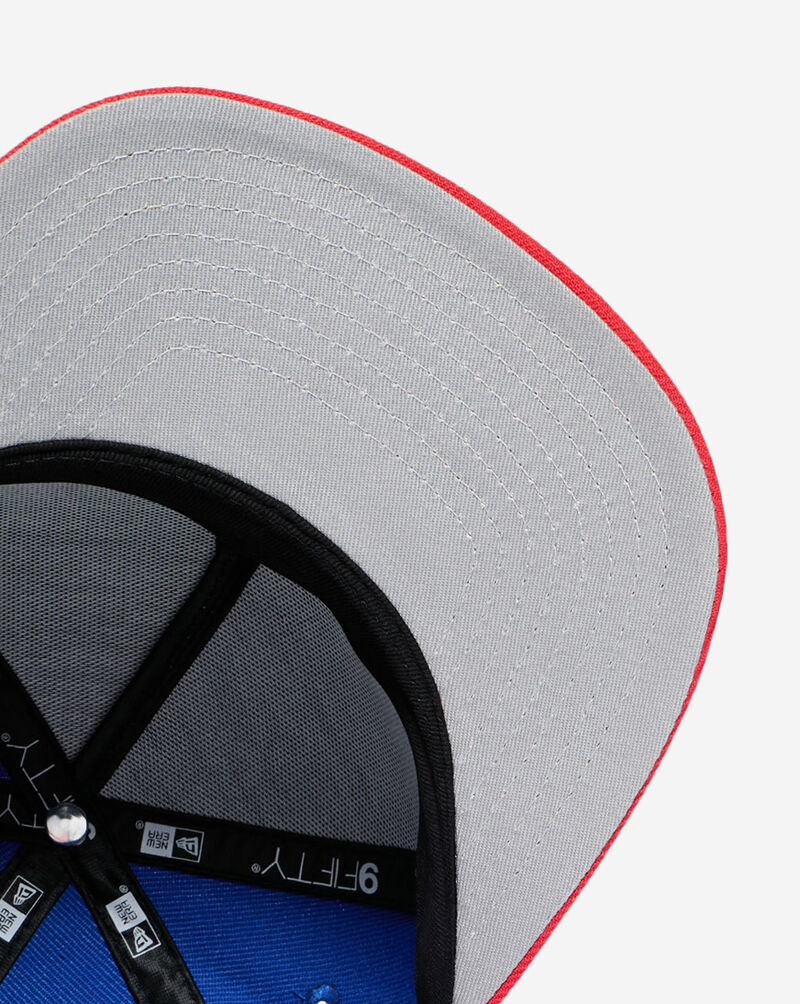 New Era 9Fifty Detroit Pistons Cartoon A-Frame Snapback Hat 60800190 Blue 4