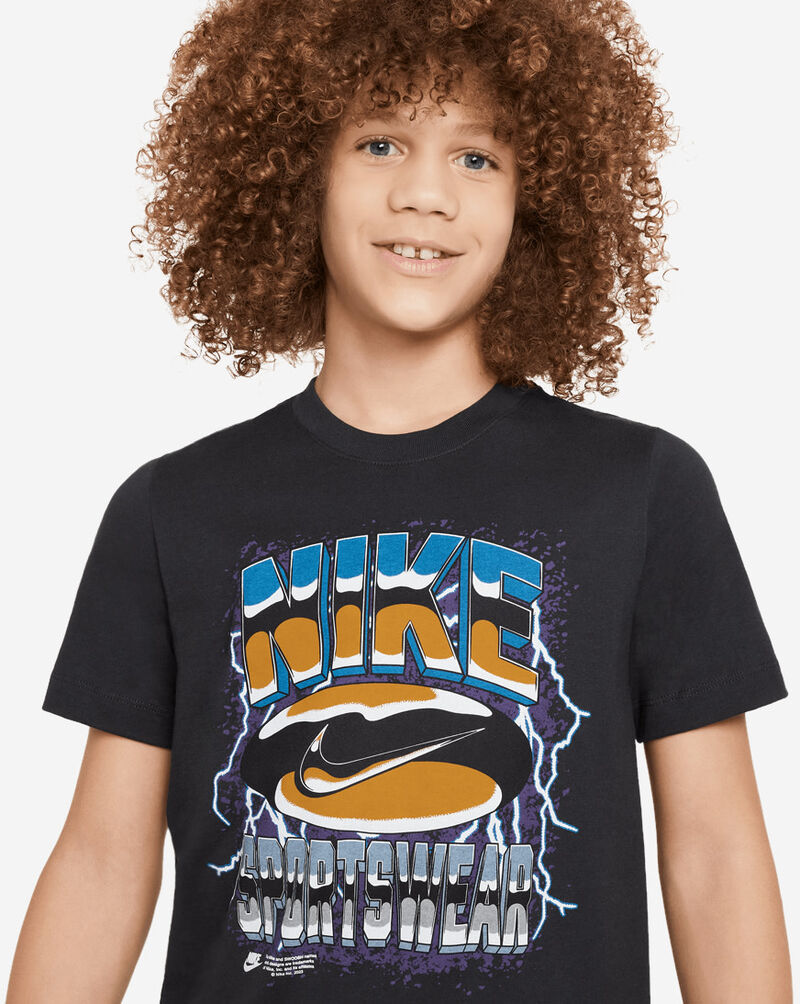 Nike Big Kids' NSW T100 Culture Tee HM4024-045 Black 4