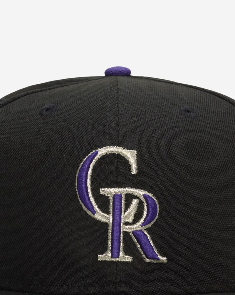 New Era 9Fifty Colorado Rockies Snapback Hat 11591059 Black 2