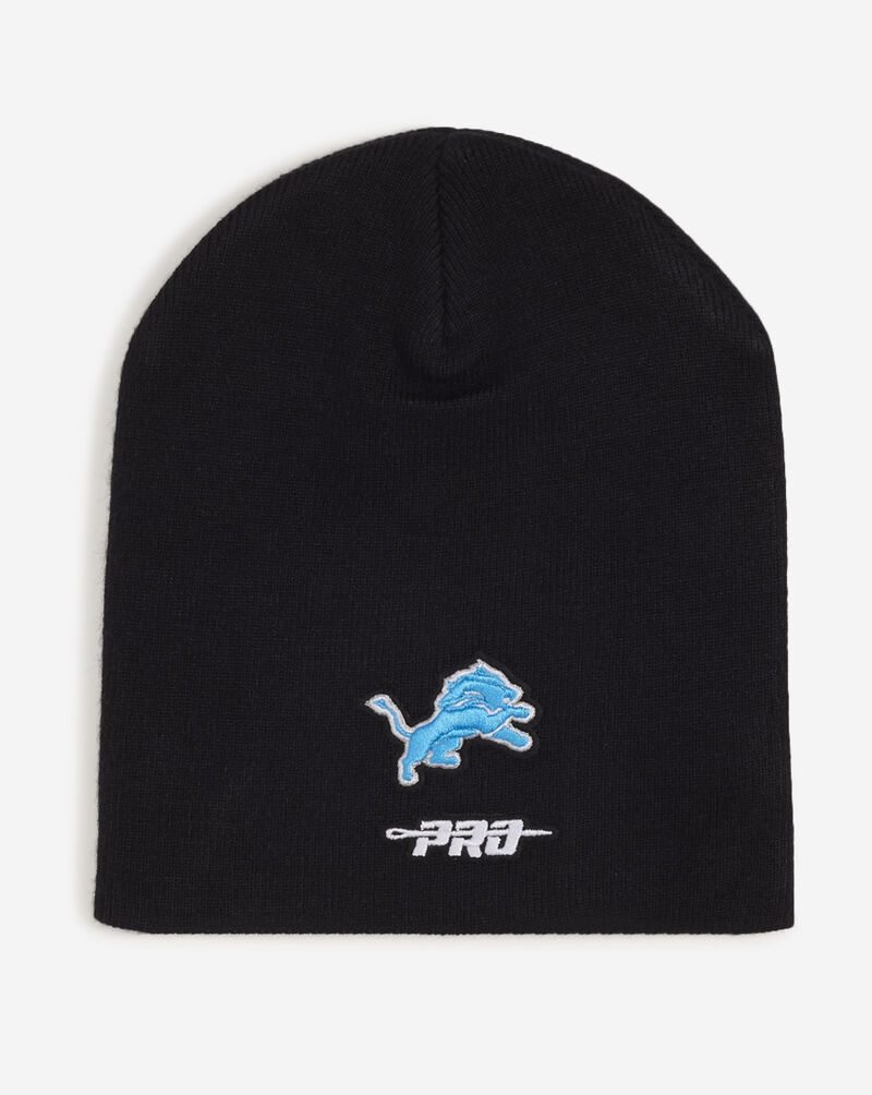 PRO STANDARD Detroit Lions Iron Mascot Knit  FDL7412278-BLK Black 1