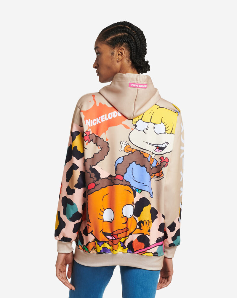 MEMBERS ONLY Rugrats Oversized Hoodie FNL090709-TAN Beige 3
