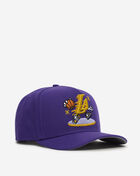 New Era 9Fifty Los Angeles Lakers Cartoon A-Frame Snapback Hat 60800166 Purple 1