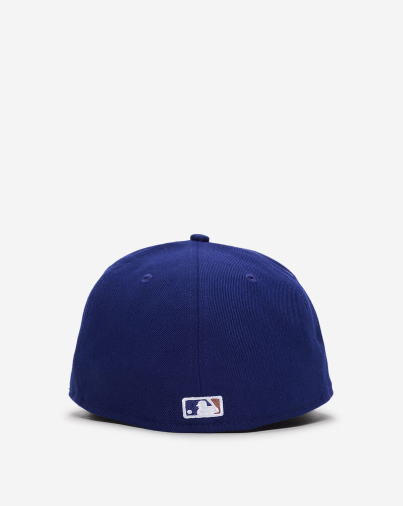 New Era 59Fifty Los Angeles Dodgers A-Frame Fence Fitted Hat 60693487 Blue 3