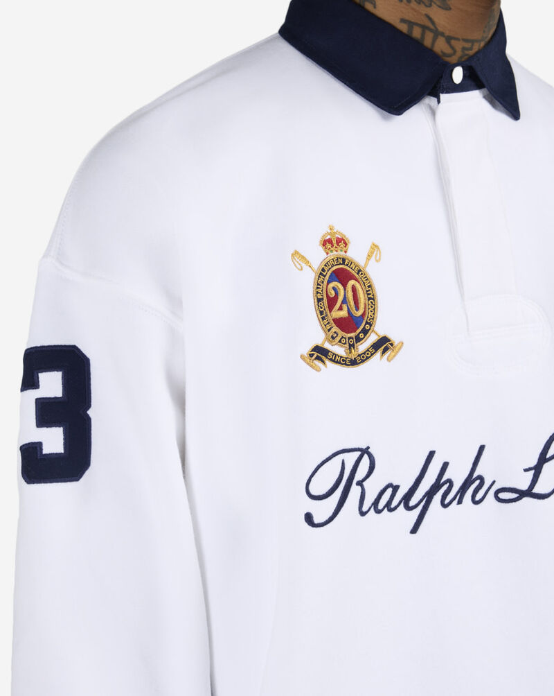 Polo Ralph Lauren Big Pony 20th Anniversary Sweatshirt 710P03956002-WHT White 3