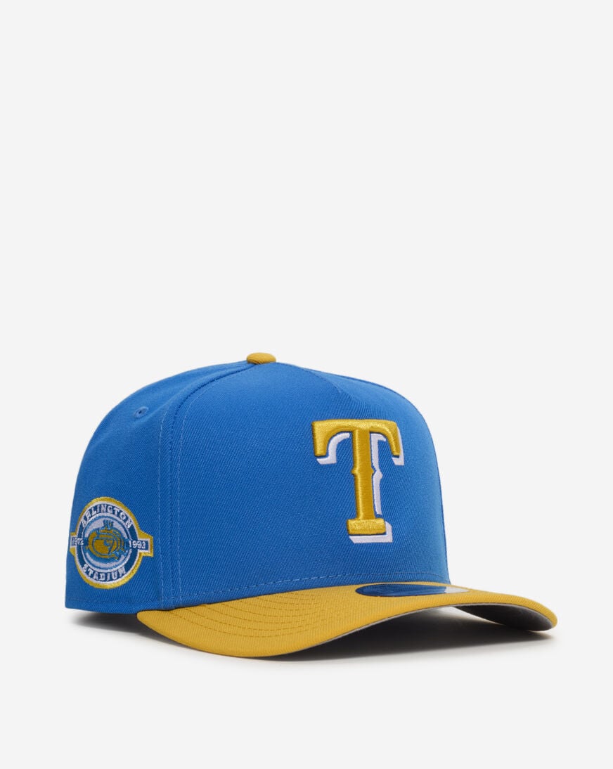 Shop New Era 9Fifty Texas Rangers A-Frame Snapback Hat 71002406