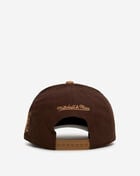 Mitchell  Ness New York Yankees Pro Pinch Lux Chain Snapback Hat HP18073-NYYBRTN Brown 3