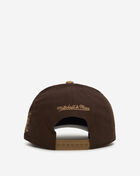 Mitchell  Ness New York Yankees Pro Pinch Lux Chain Snapback Hat HP18073-NYYBRTN Brown 3