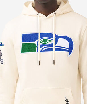 Seattle Seahawks Retro Classic Fleece Pullover Hoodie