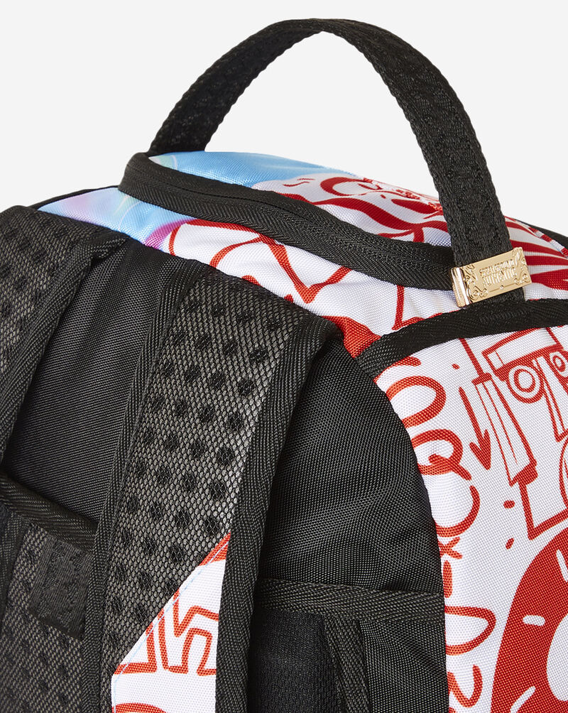 Sprayground Half Sponge Shark Backpack B5004 Multi 7