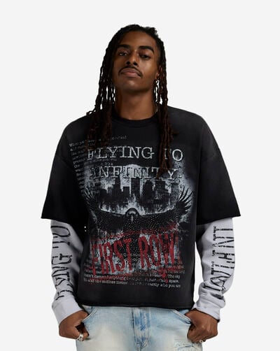 Flying To Infinity Long Sleeve Tee