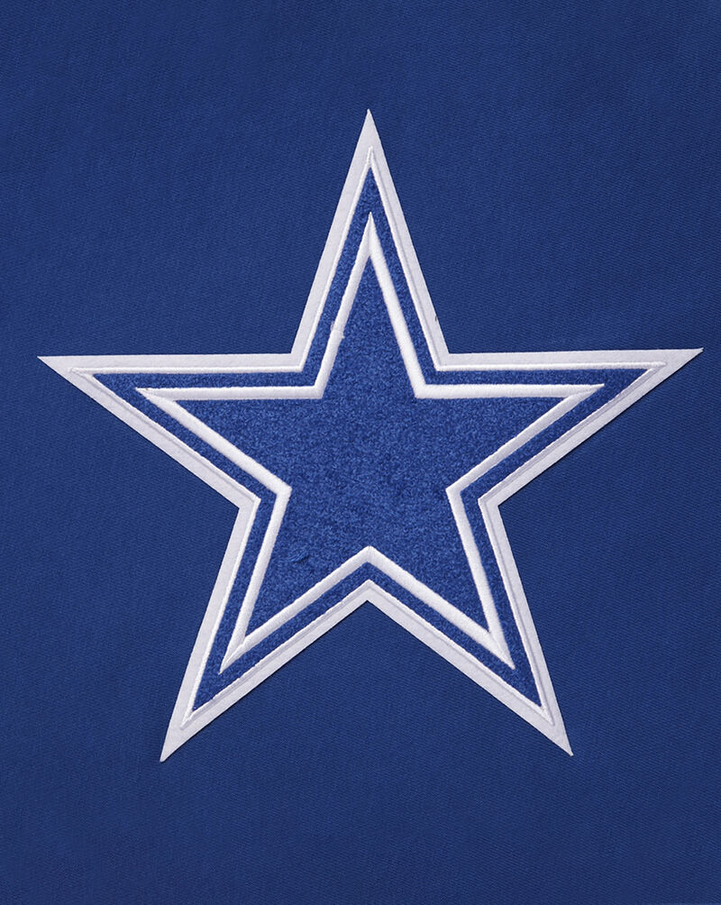 PRO STANDARD Dallas Cowboys Retro Classic Fleece Cropped Pullover Hoodie FDCC43601-DBL Blue 2