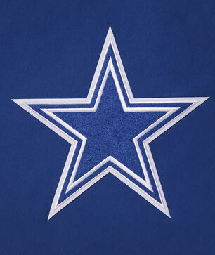 Dallas Cowboys Retro Classic Fleece Cropped Pullover Hoodie