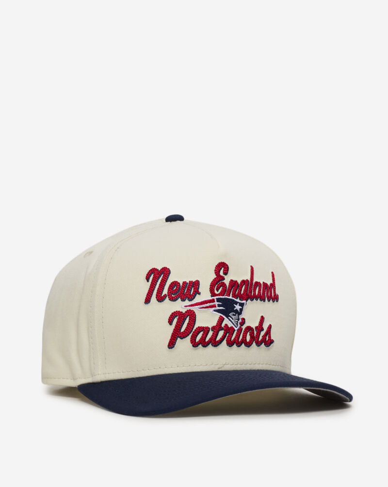 New Era 9Fifty New England Patriots Chainstitch Snapback Hat 60727276 cream 1