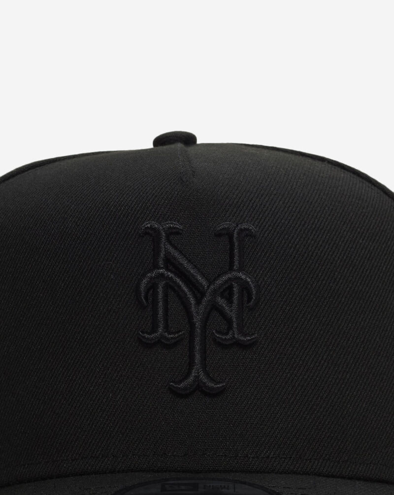 New Era 9Fifty New York Mets A-Frame Snapback Hat 71031225 Black 2