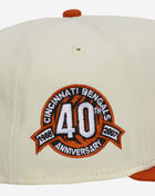 New Era 9Fifty Cincinnati Bengals Curve A-Frame Snapback Hat 71094924 cream 2