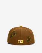 New Era 59Fifty Florida Marlins Sunflower Fitted Hat 60949326 Brown 3