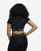 Nike Pro Dri-FIT Short-Sleeve Cropped Top HV3673-010 Black 2