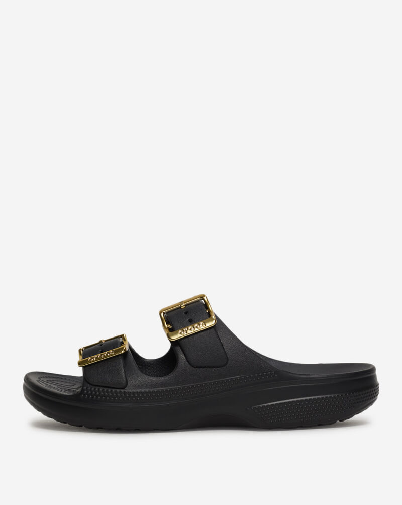 Crocs Saturday Metallic Buckle Sandal 213316-001 Black 1