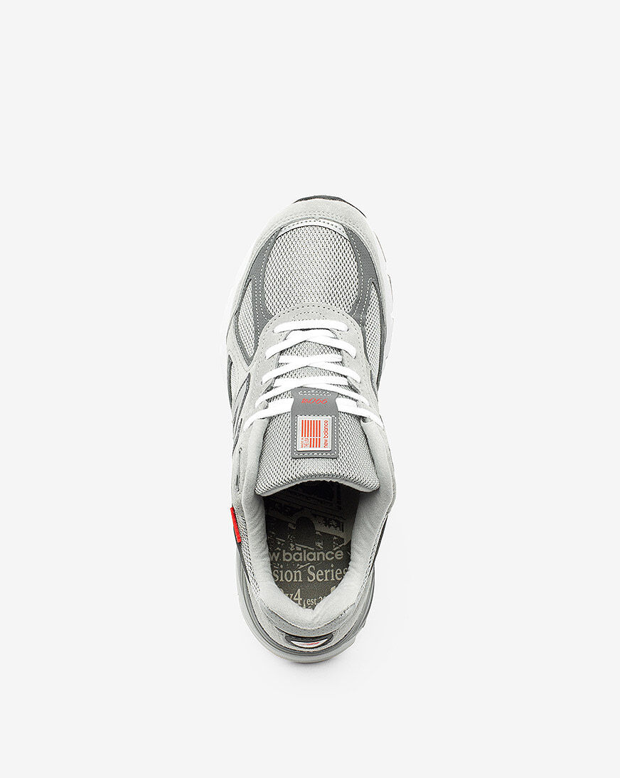 Shop New Balance 990v4 M990VS4 grey | SNIPES USA