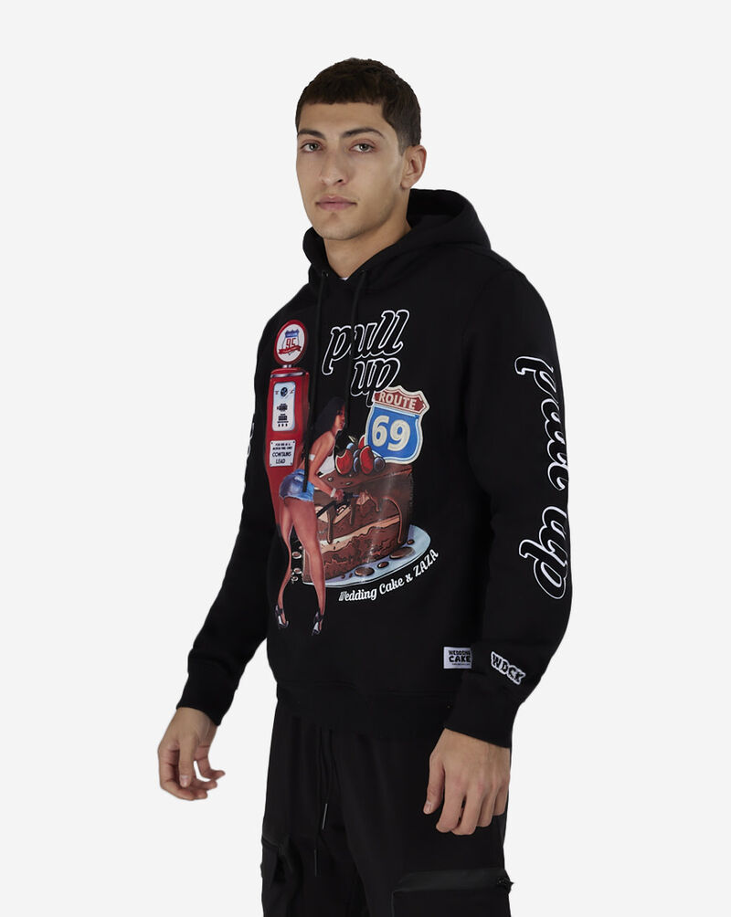 Wedding Cake Pull Up Hoodie WC5970625-BLK Black 2