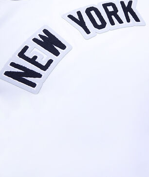 New York Yankees Short Sleeve Classic Chenille Double Knit Tee