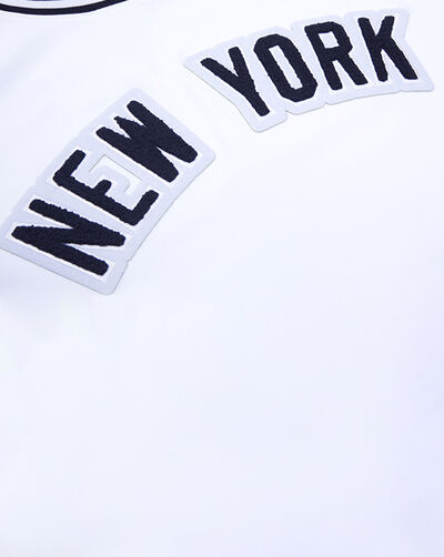 New York Yankees Short Sleeve Classic Chenille Double Knit Tee