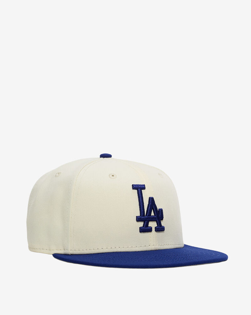 New Era 59Fifty Los Angeles Dodgers Core  Fitted Hat 60956058 cream 1