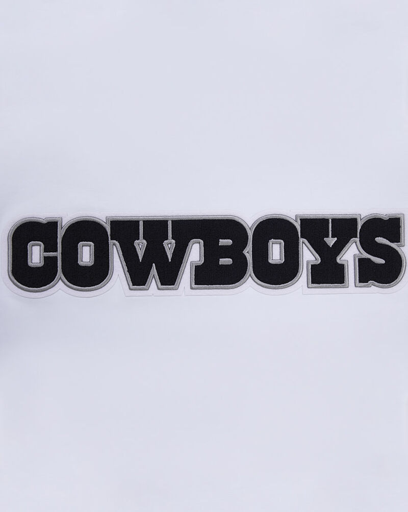 PRO STANDARD Dallas Cowboys Classic Chenille Tee FDC1410291-WHT White 4