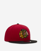 New Era 9Fifty Chicago Blackhawks Evergreen Snapback Hat 60649552 Red 1