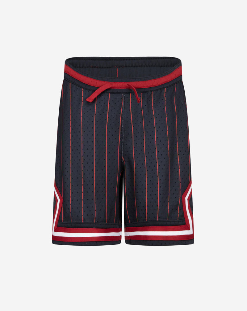 Jordan Big Kids' Pinstriped Diamond Shorts 95D429-023 Black 1