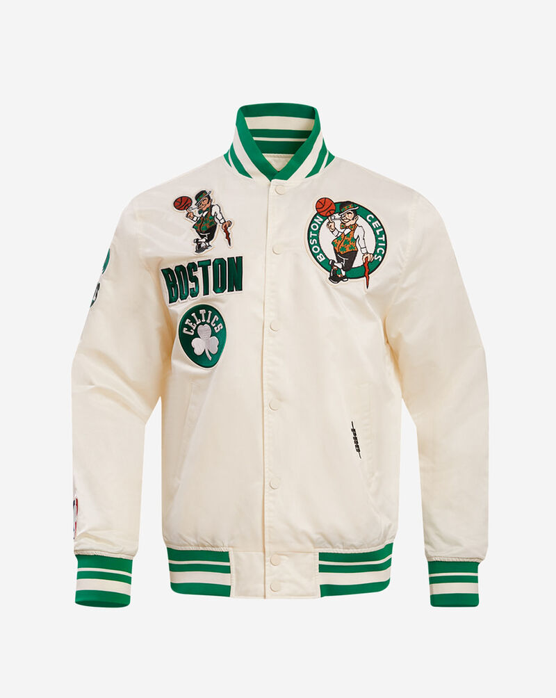 PRO STANDARD Boston Celtics Retro Classic Striped Jacket BBC655850-EKG cream 1