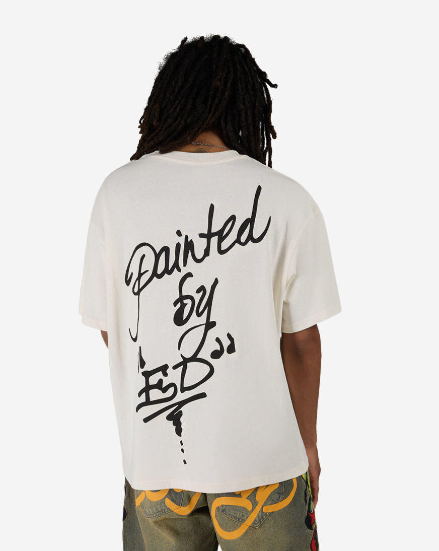 Shop Ed Hardy Wolf Head Tee EHM1101111RS-IVY cream | SNIPES USA