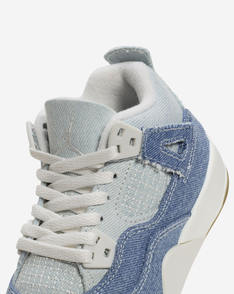 Jordan Little Kids' Air Jordan 4 Retro IB6715-100 Blue 8