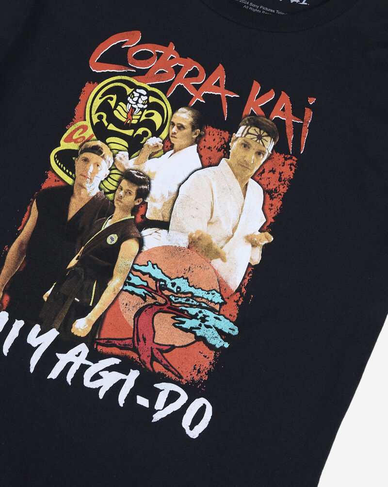 Graphic Tees Grade School Cobra Kai Tee KAI1120YB Black 2