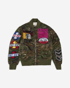 First Row Nylon MA1 Jacket FRBJ4006-CAM Black 1