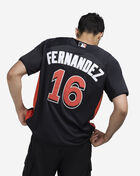 Mitchell  Ness Miami Marlins  Fernandez Cooperstown Collection Authentic Batting Practice Jersey JY10892-MMABLCK Black 2