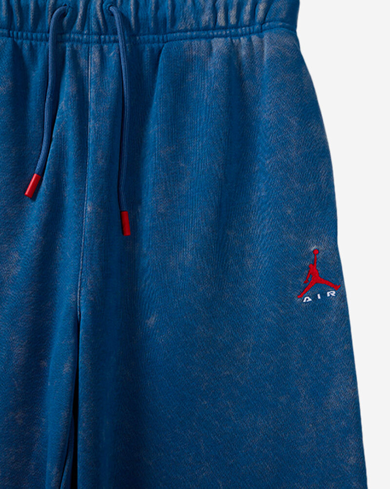 Jordan Boys' Brooklyn Fleece Mineral Washed Jogger 95G235-TRUEBLUE Blue 2